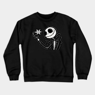 Jack with snowflake Crewneck Sweatshirt